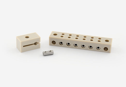 UHV Wiring Accessories Cable Clamps and Terminal Blocks For In-vacuum Cabling
